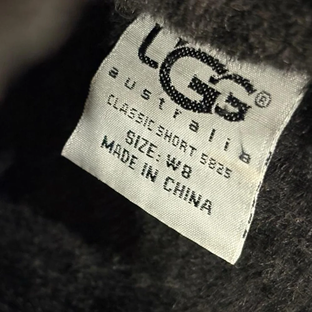 UGG australia tags